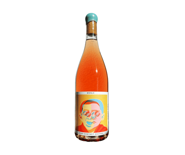 Monje skin-contact orange wine bottle